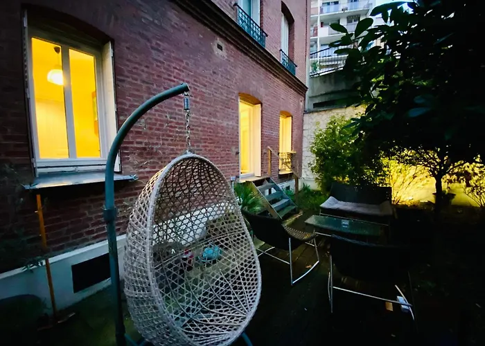 Tour Eiffel Jardin Privatif Апартаменты Париж